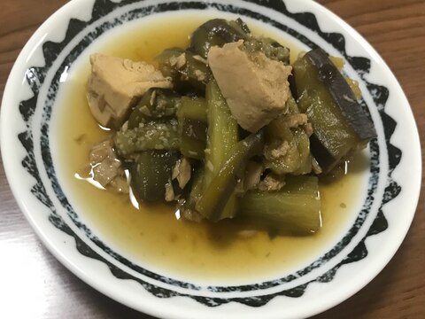 常備菜！ナスとツナのさっと煮